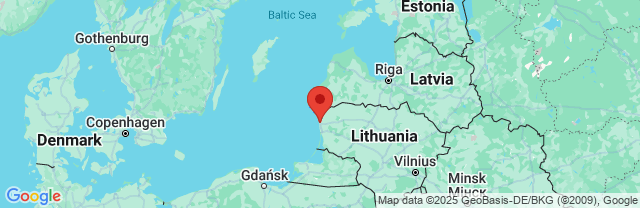 Landkaart Palanga