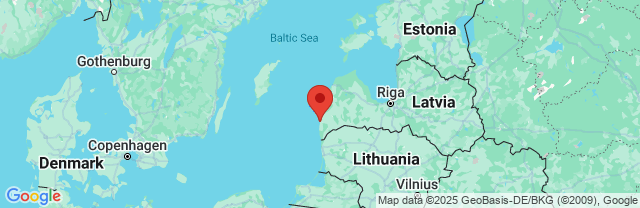 Landkaart Liepaja