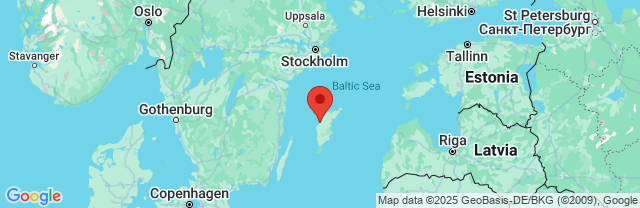 Landkaart Visby
