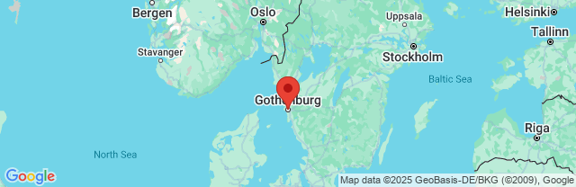Landkaart Göteborg
