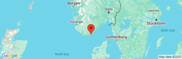 Landkaart Kristiansand