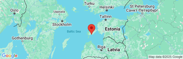 Landkaart Saaremaa