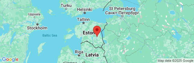 Landkaart Tartu