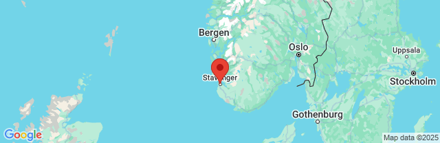 Landkaart Stavanger