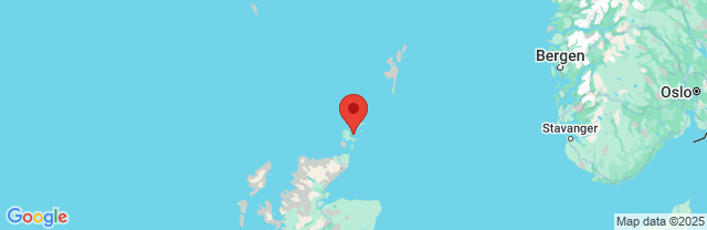 Landkaart Orkney-eilanden