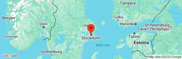 Landkaart Stockholm