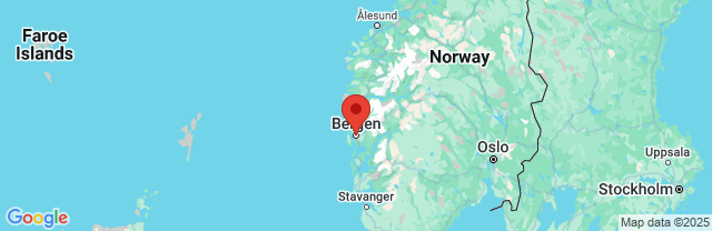 Landkaart Bergen