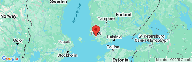 Landkaart Turku