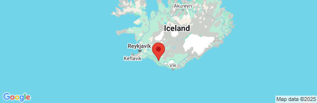 Landkaart Hvolsvöllur