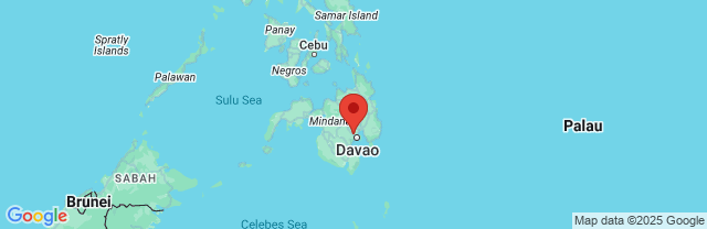 Landkaart Davao City