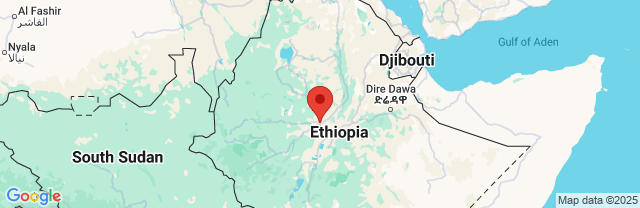 Landkaart Addis Abeba