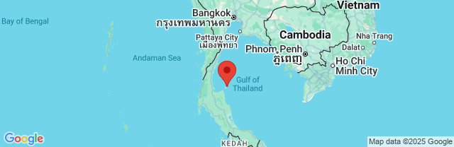 Landkaart Koh Samui