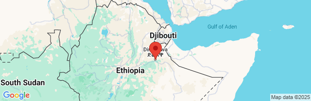 Landkaart Dire Dawa