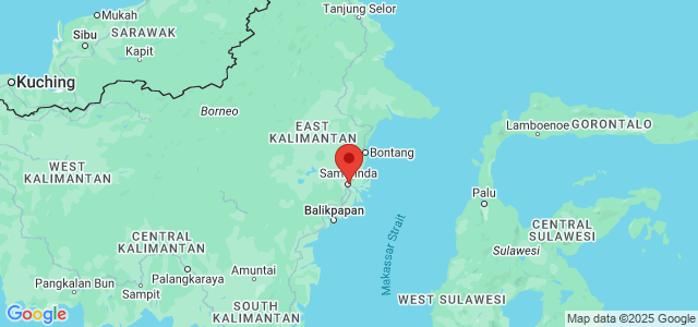 Landkaart Samarinda