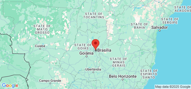 Landkaart Brasilia
