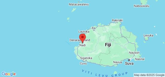 Landkaart Nadi