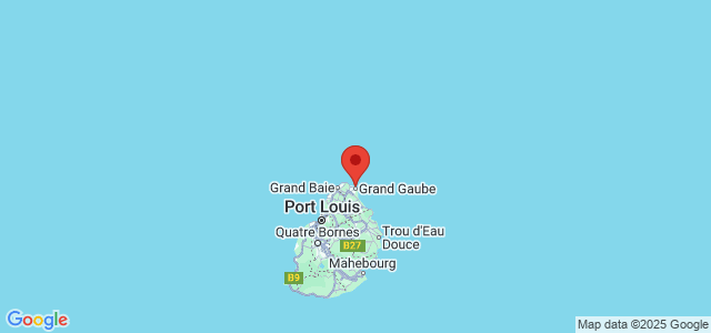 Landkaart Grand Baie