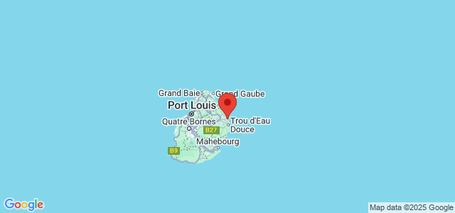 Landkaart Belle Mare