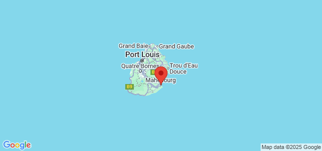 Landkaart Mahebourg