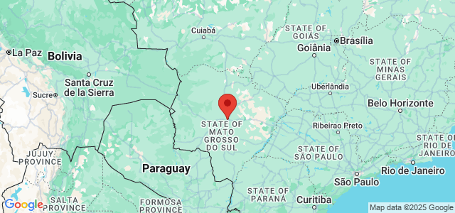 Landkaart Campo Grande