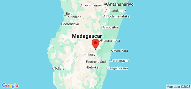 Landkaart Tsaranoro Valley