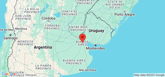 Landkaart Buenos Aires
