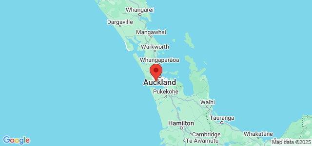 Landkaart Auckland