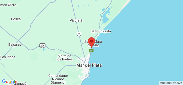 Landkaart Playa Dorada