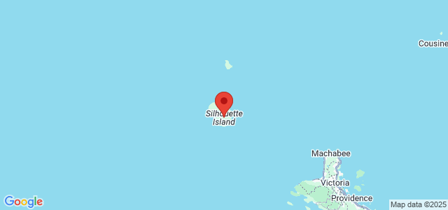 Landkaart Silhouette Island