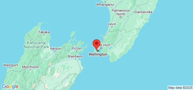 Landkaart Wellington