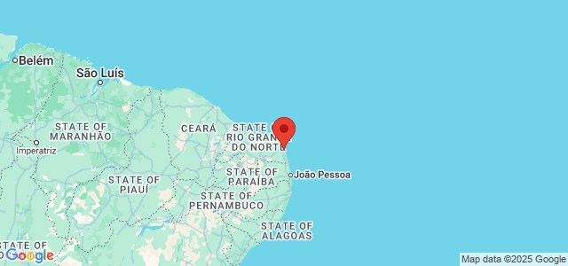 Landkaart Praia da Pipa