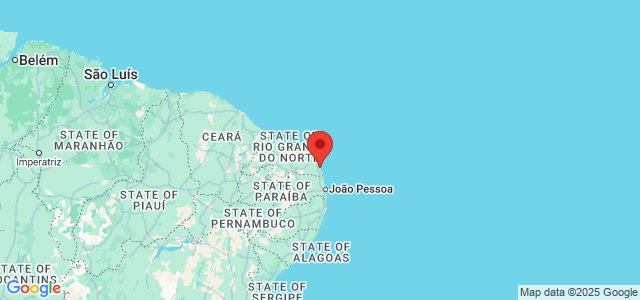 Landkaart Tibau do Sul