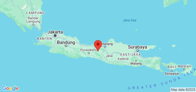 Landkaart Java