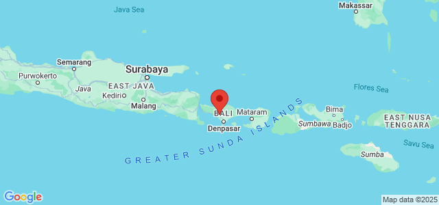 Landkaart Bali