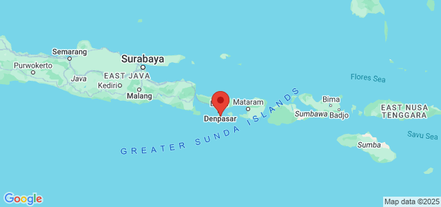 Landkaart Nusa Dua
