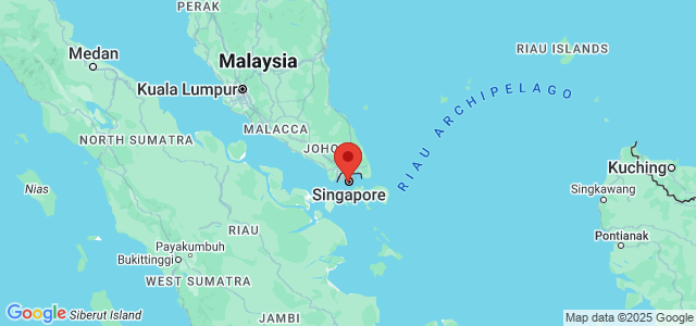 Landkaart Sentosa