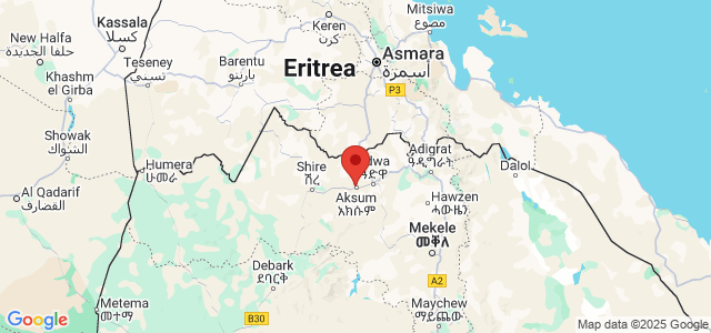 Landkaart Axum