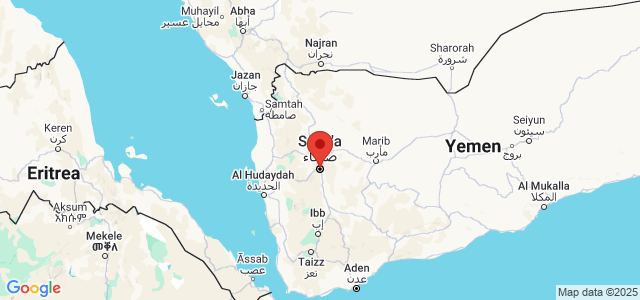 Landkaart Sana'a