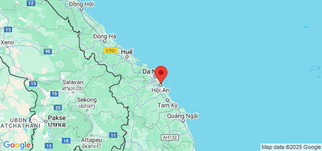 Landkaart Hoi An