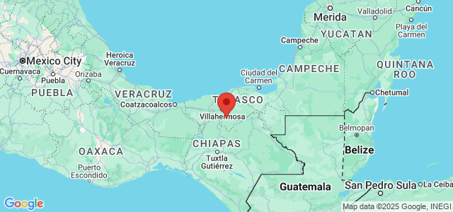 Landkaart Jalapa