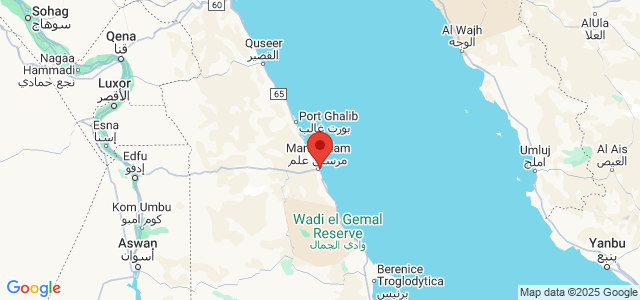 Landkaart Marsa Alam