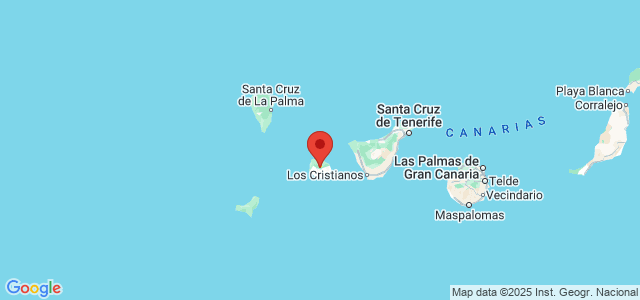 Landkaart La Gomera