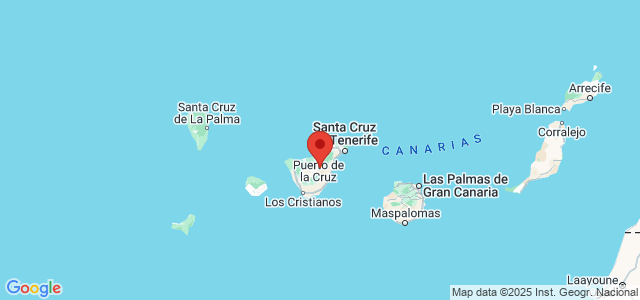 Landkaart Tenerife