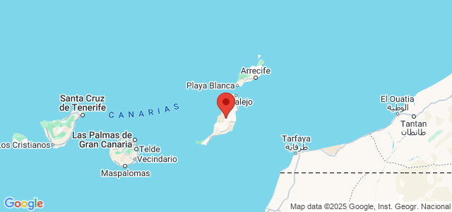 Landkaart Fuerteventura