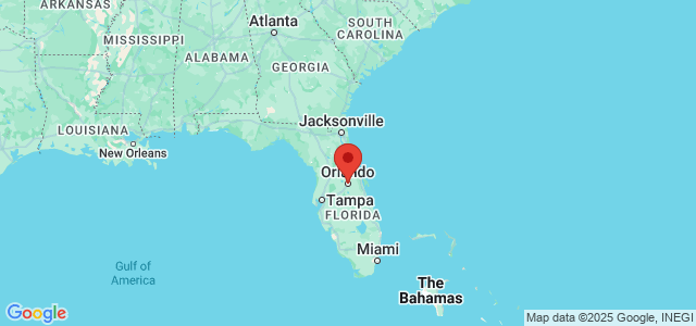 Landkaart Orlando