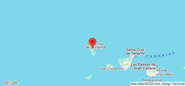 Landkaart La Palma