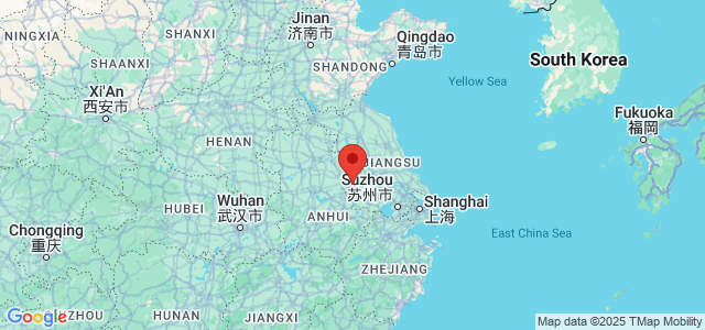 Landkaart Nanjing