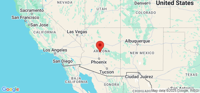 Landkaart Arizona