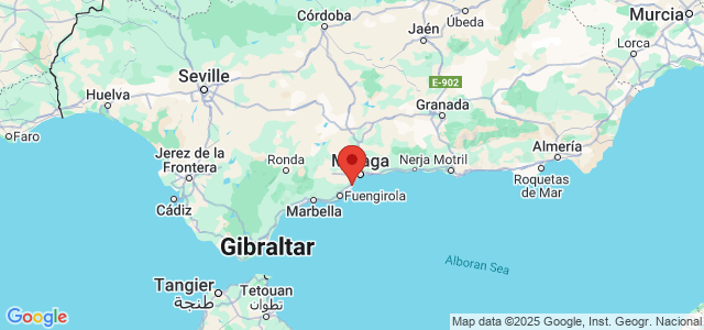 Landkaart Torremolinos