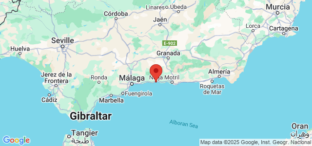 Landkaart Nerja